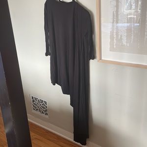 Rick Owens Lilies Jersey Black Dress 44 IT, 8 US, Immaculate